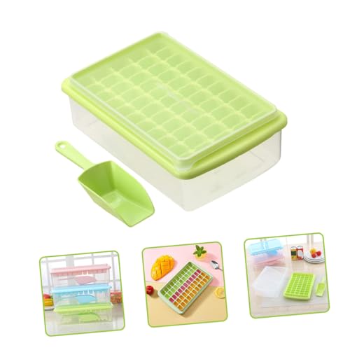 Molde para cubitos de hielo con tapa y cuchara miniatura 5