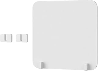 Desk Divider Screen Checkout Counter Desktop Partition Visual Distraction for Call Center Reception Area Student, 40x40cm