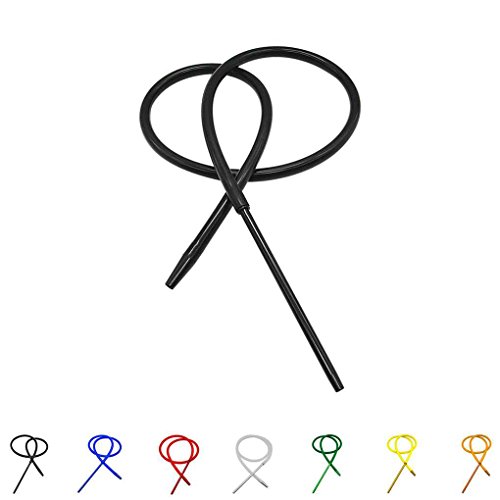 1.8M Shisha-Shisha-Schlauch mit Aluminiumschaft-Silikonschlauch Shisha-Shisha-Schlauch Moderne Pfeife (green) – Bild 5