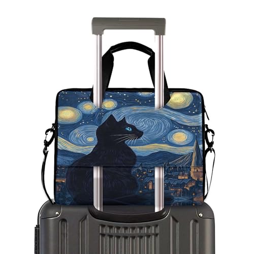 Bolso para portátil MNSRUU de 15.6 pulgadas modelo Whale Sky miniatura 4