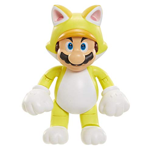Nintendo Cat Mario with Bell Action Figure, 4 Nintendo Cat Mario with Bell Action Figure, 4