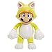NINTENDO World of Nintendo Cat Mario with Bell Action Figure, 4"