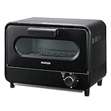 MAXZEN トースター オーブントースター オーブン シンプル 2枚焼き トースト パン焼き機 タイマー付き 受け皿付き パンくずトレー付き 一人暮らし お手入れ簡単 朝食 おしゃれ オシャレ MT-TD01-BK マクスゼン