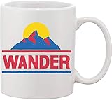 Capacidad de 350 ml. Wander Mountains Ceramic Mug bnft