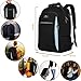 MATEIN Travel Laptop Backpack, Work Bag Lightweight Laptop Bag with USB Charging Port, Anti Theft Business Backpack, Water Resistant School Rucksack Gift for Men and Women, Fits 15.6 Inch, Black Blue