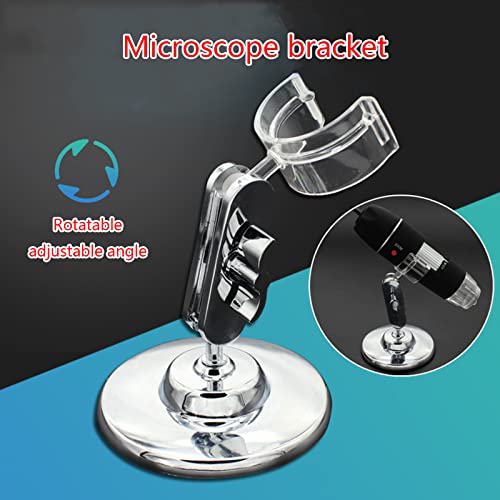 Image of USB Microscope Stand Bracket Holder Clip Mount Spotting Digital Electronic Table Microscope Accessories Metal, Plastic