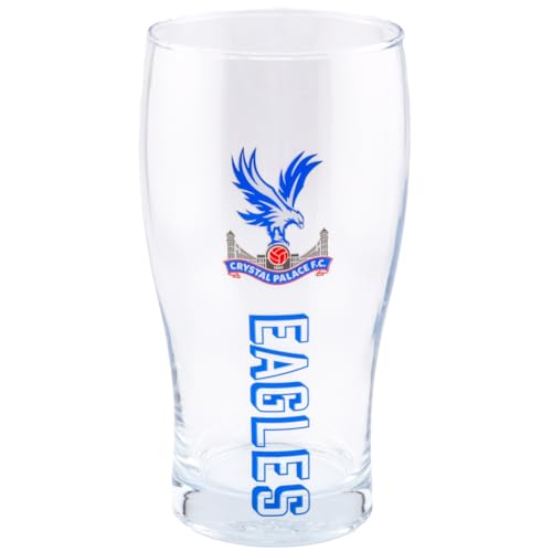 FOCO Officially Licensed Crystal Palace FC Tulip Pint Glass