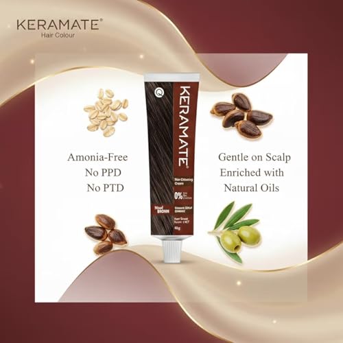 Image of Hair Colouring Cream Natural Brown 120gm