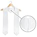 TngHui Plain Graduation Stole 60” Long Rich In Color & Customization Is Acceptable White