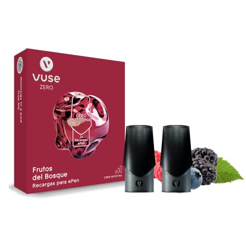 VUSE ePen Recargas de Frutos del Bosque X2 para Vaper ePen | Sin Nicotina Cover