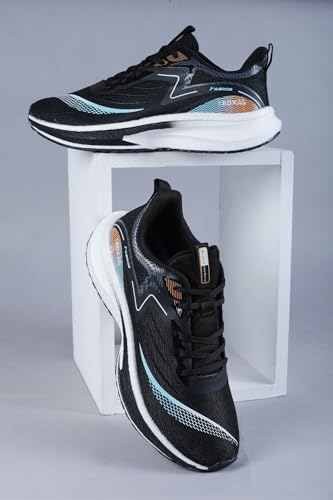 Image of ABROS Vulture Running Sports Shoes Breathable Upper Mesh Phylon Sole Memory Foam Insole Casual Walking & Gym Shoes for Mens