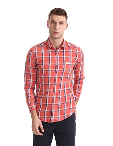 Image of U.S. Polo ASSN. Men's Cotton Slim Fit Shirt