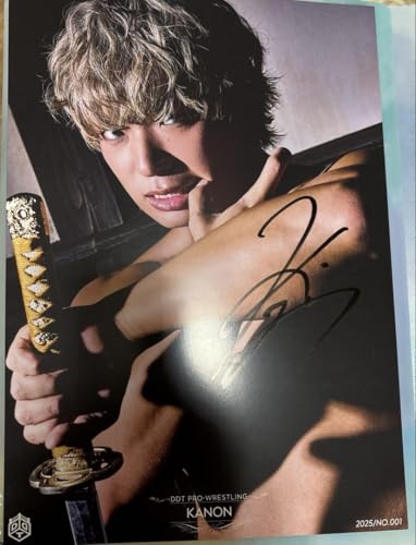 DDT プロレス KANON ポートレート サイン入り 2枚セットのサムネイル
