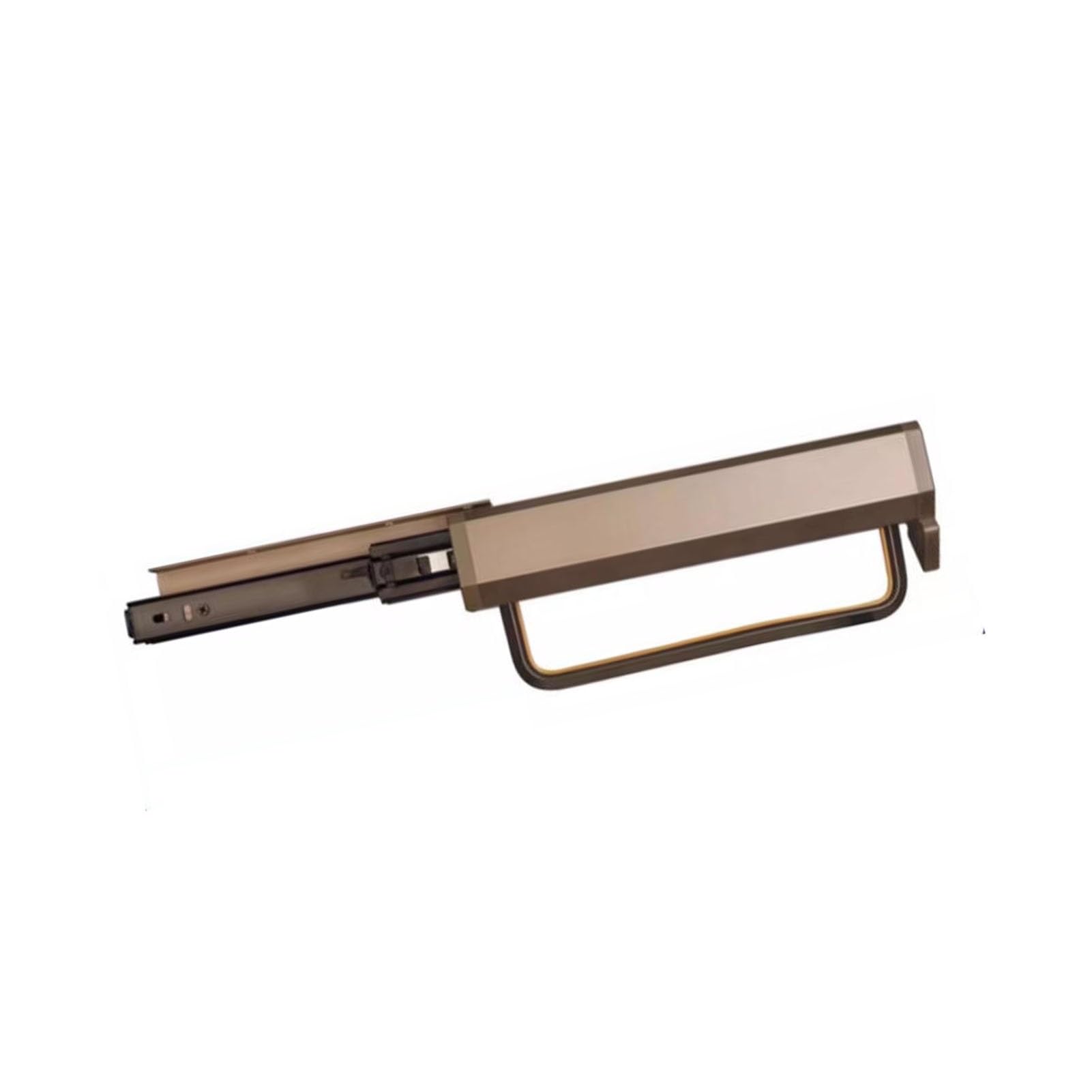 IUokLU Hanger Trousers Pull Out Rail Telescopic,Extendable Pull-Out Closet Valet Rodfor Space Saving and Storage(37.8cm)