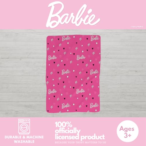 Couvre-lit Barbie plaid micro raschel couverture couverture de lit enfant - 4
