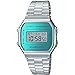 Produktbild CASIO Unisex Erwachsene Armbanduhr Digital Quarz Edelstahl A168WEM-2EF