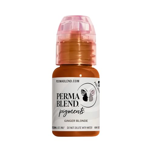 Ginger Blonde Eyebrow Tattoo Ink Pigment (1/2 oz) by Perma Blend