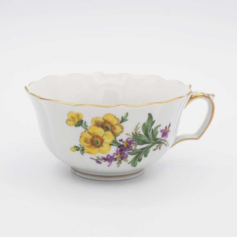 Amazon.co.jp: マイセン MEISSEN ベーシックフラワー 二つ花 トリオ 