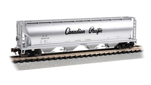 Bachmann Canadian 4-Bay Cylindrical Grain Hopper Canadian Pacific image