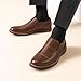 Bruno Marc Mocasines Hombres Casuales Zapatos de Vestir Slip On Plano PU Imagen de Bruno Marc Mocasines Hombres Casuales Zapatos de Vestir Slip On Plano PU