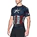 Under Armour Alter Ego Captain America Compression XXX-Large Midnight Navy