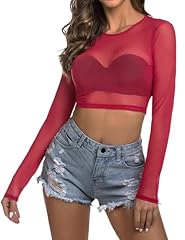 Long Sleeve Crewneck-wine Red