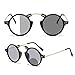 helena Photochromic Reading Glasses Women men round Transition Presbyopic Glasses Bifocal Reader Sunglasses (black, 2.75, multiplier_x)