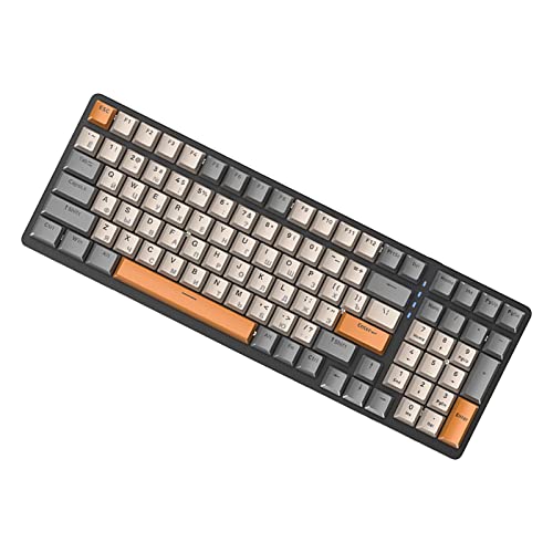 Clavier mécanique russe rétroéclairé Qianly Style Un avec câble USB-C pour PC