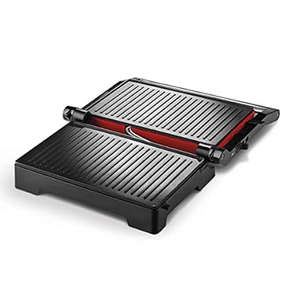 Ufesa Kontaktgrill und XXL Sandwichtoaster für alle Toastgrößen geeignet, Steak und Panini Grill, antihaftbeschichtet Sandwichmaker, Elektrogrill leicht zu reinigen, isolierte Handgriffe, 1000W,PR1000 – Bild 4