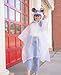 PonchEar Adult Rain Poncho, Clear Waterproof Protective Cover with Mouse Ear Hood, One Size Fits Most, Side Snaps, Drawstring Closure, Theme Park Ready