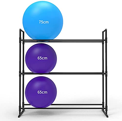 Support en acier noir durable pour équipement de gym et studio de yoga - 2