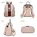 JULIE FERRARO Women Fashion Backpack Purse Multi Pockets Anti-Theft Rucksack Travel Shoulder Bag Handbag
