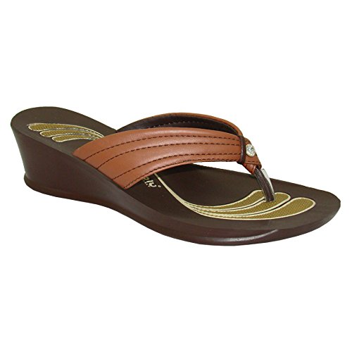 inblu Brown Flipflop for Womens (B01HMCORZ2) Amazon Price History, Amazon Price Tracker