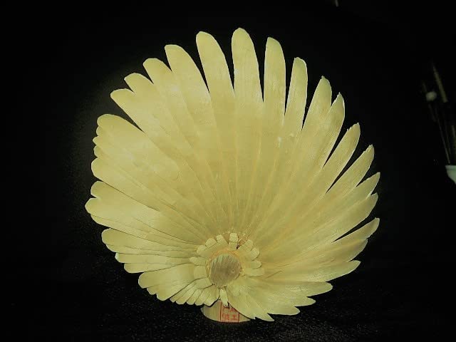 Amazon.co.jp: アンティーク 稀少 笹野一刀彫 孔雀 お鷹ポッポ 木製 鳥