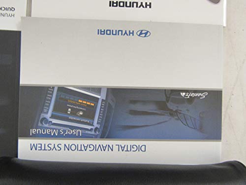 2011 Hyundai Santa Fe Owners Manual Guide Book