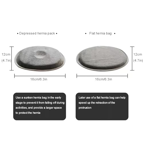 Faja abdominal para hombres y mujeres, cinturón ajustable para hernia umbilical, con 2 almohadillas removibles miniatura 3