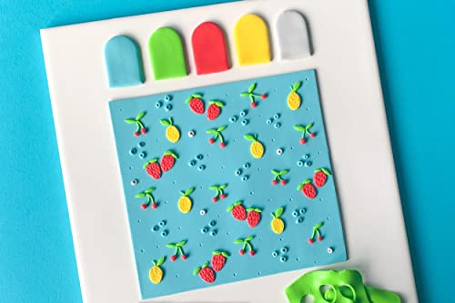 FIMO Soft & Effect Polymer Oven Modelling Clay - 57g - Set of 8 - The Squeezy Juicy Collection, Assorted - Image 2