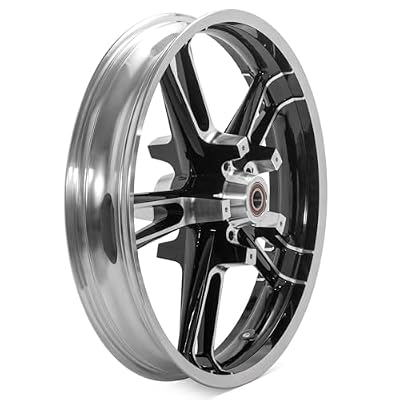 TOFR 21inch x 3.5inch Enforcer Front Wheel Rim Tubeless For Harley Touring Bagger Road King Road Glide Electra Glide Ultra Classic Ultra Limited Street Glide Custom Special 2009-2023 Black