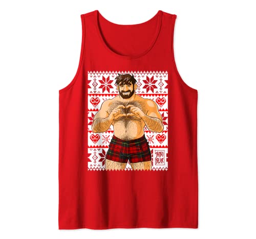 Bobo Bear - Adam je t'aime au moment de Noël Débardeur Cover