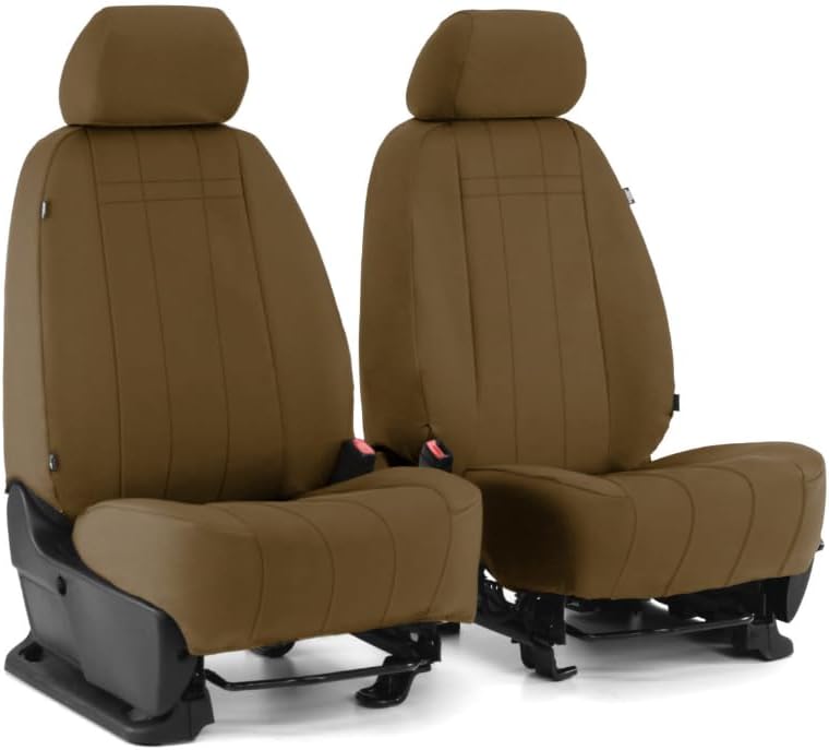 ShearComfort Waterproof Cordura Seat Covers Front Seats for 2022 Hyundai Ioniq in Tan