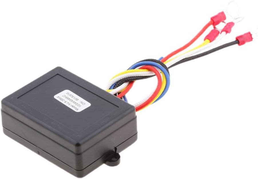 24v Wireless Winch Remote Control Receiver Kit 98ft Range LED Indicator for Car UTV ATV SUV Truck Trailer 12 Volt Universal Power Switch Handset