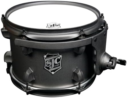 SJC Custom Drums Pathfinder Mounted Tom - 7 inches x 10 inches, Galaxy Grey