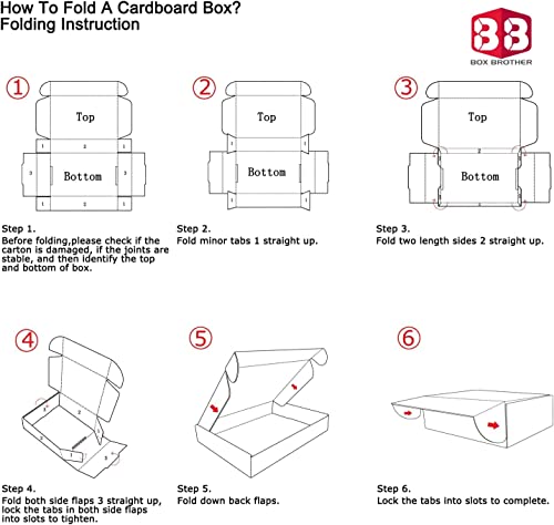 Image of Box Brother 3 Ply White Flap Corrugated Packaging Box Size: 4x4x1.5 Length 4 inch Width 4 inch Height 1.5 inch 3Ply Corrugated Packaging Box (Pack of 100)