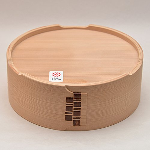 Amazon｜栗久：ご飯ふっくら水分調節 おひつ3合浅型脚付き｜おひつ