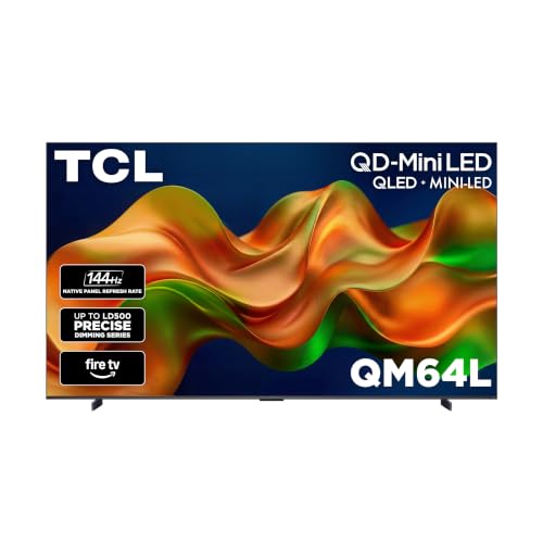 Image of TCL 98 Inch Class QM64L Series | Mini LED QLED 4K HDR Smart Fire TV | 98QM64L, 2026 | 120Hz-144Hz High Brightness, Dolby Vision Atmos, Alexa+ Voice Remote AI Streaming Television | Amazon Exclusive
