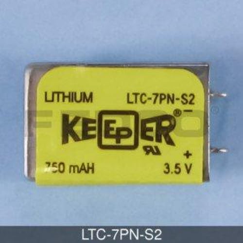 Compatible with EaglePicher LTC-7PN-S2 EaglePicher Keeper Specialty Battery - 3.5V44; 750mAh