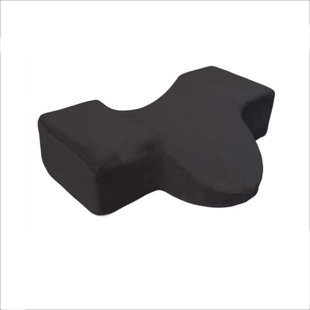 Oreillers de cils ergonomiques pour lit d'institut et confort du cou durant l'extension