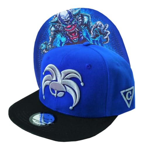 Capiche [99+ Designs] Snapback Azul para Hombres, The Clown, Cap