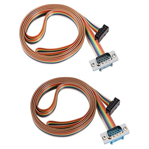 Cable serie DB9 a 10 pines IDC Rainbow Cover