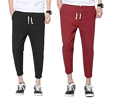 Slim Fit Lycra Jogger Lower Track Pants 